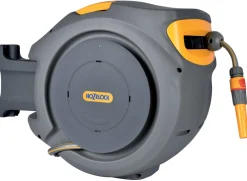 HOZELOCK Bevattning<VÄGGVINDA AUTO REEL INKL. 25M SLANG