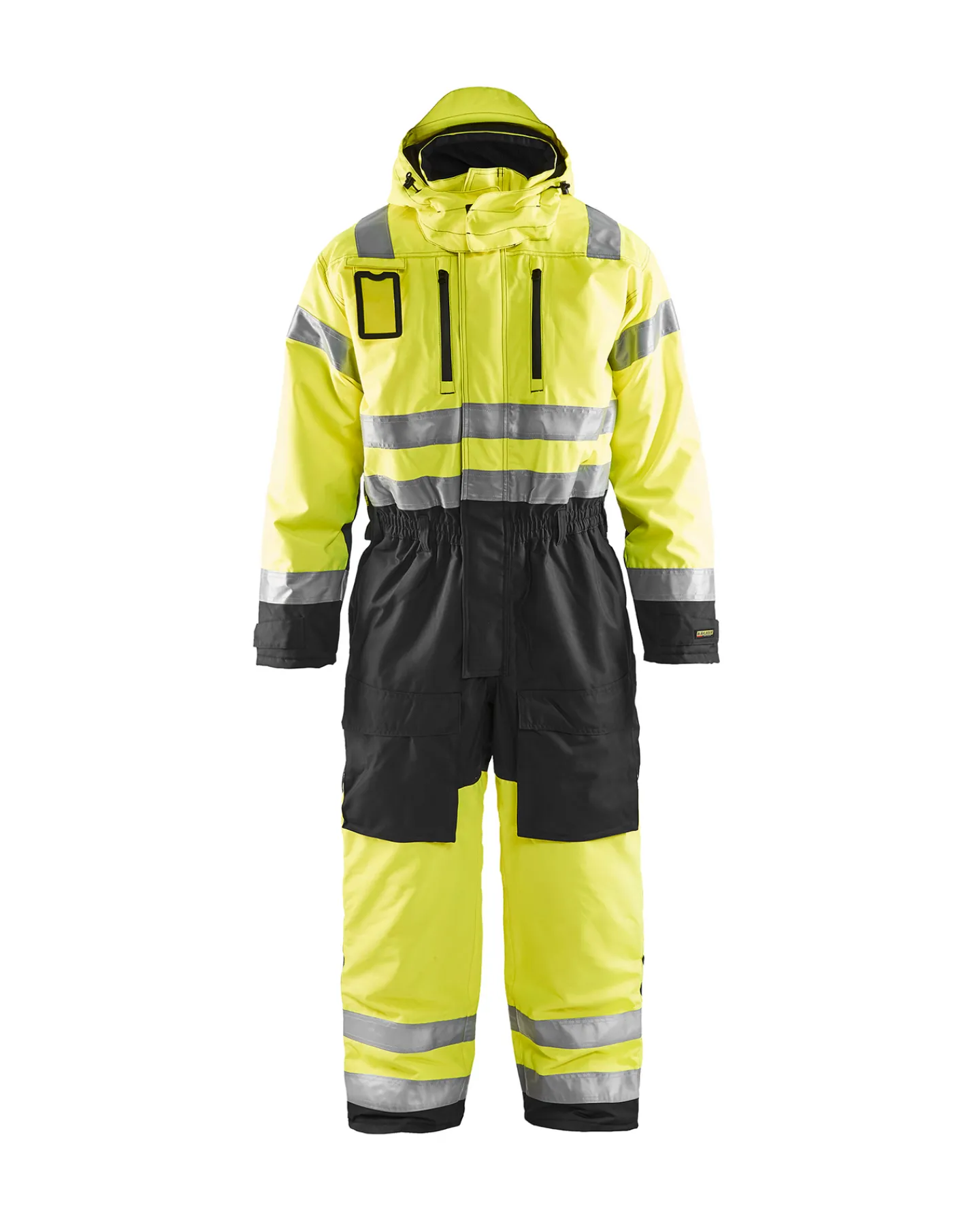 BLÅKLÄDER VINTEROVERALL 6763 GUL/SV C52 Hot