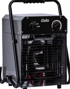 GELIA Värmande Fläktar<VÄRMEFLÄKT BYGG 5KW 400V