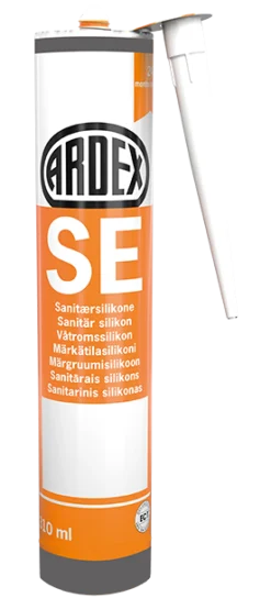 ARDEX Silikon<VÅTRUMSSILIKON SE BASALT