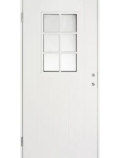 CELLO YTTERDÖRR 6-GLAS 9X21 VIT VÄNSTER Clearance